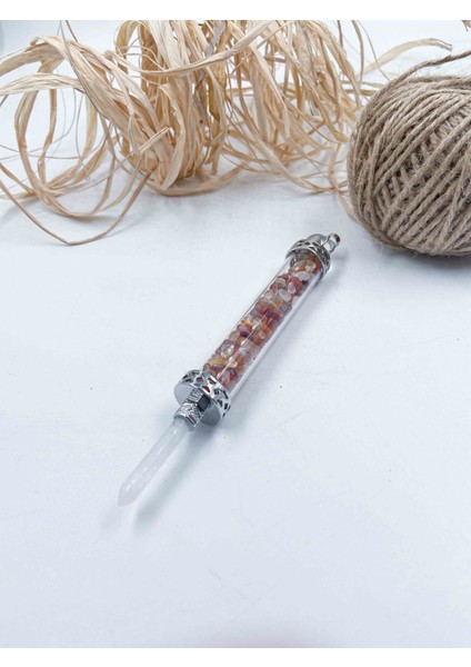 Akik Taşı Doğaltaş Asa Sarkaç