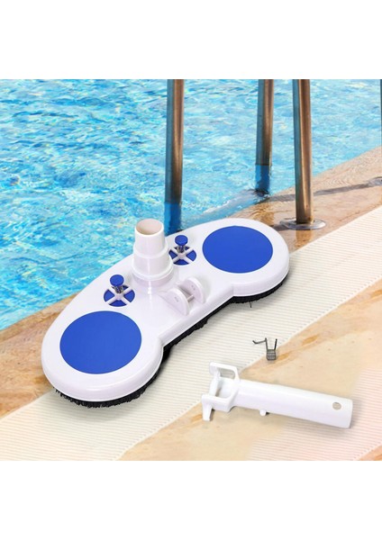 Havuz Duvar/Fayans/Zemin İçin Vakum Süpürge Fırçası + Kavisli Fırça Başlığı Beyaz (Yurt Dışından) modelleri