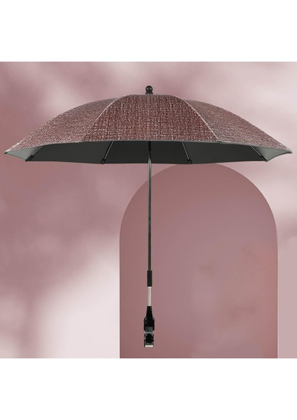 Bebek Arabası İçin Pram Şemsiyesi Uv Işınları Koruma Partisi İçin Parasol Güneşlik Ayarlanabilir Kırmızı (Yurt Dışından) modelleri