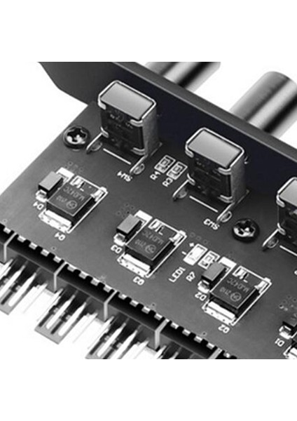 4 Pin 3 Pin Bilgisayar Kasası Soğutma Fan Hub Pc Fan Hub Pc Kılıfı Şasi 4 Pin Arabirimi İçin (Yurt Dışından) fiyatları