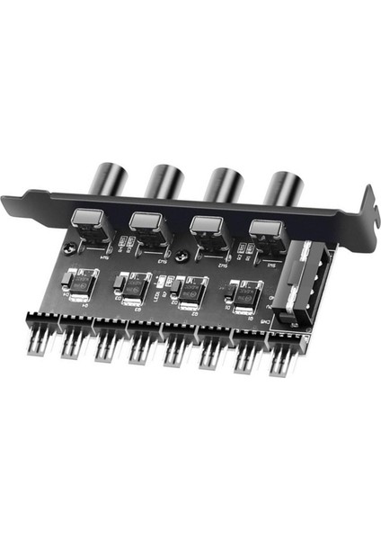 4 Pin 3 Pin Bilgisayar Kasası Soğutma Fan Hub Pc Fan Hub Pc Kılıfı Şasi 4 Pin Arabirimi İçin (Yurt Dışından) modelleri