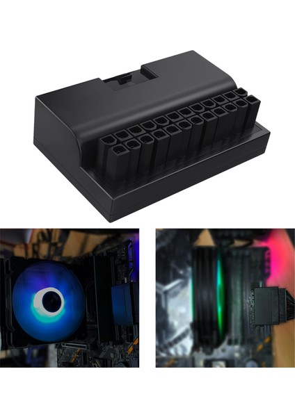 Masaüstü Gücü İçin 24 Pin Atx 90 Derece Kablo Adaptörü (Yurt Dışından) modelleri
