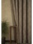 Fon Perde Prizma Desen Açık Kahve 1-3 Sık Pile 100 x 260 cm 1