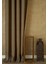 Fon Perde Balıksırtı Desen Açık Kahve 1-2,5 Orta Sık Pile 100 x 260 cm 1