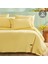 Bedding Plain Battal Boy Ranforce Yıkamalı Nevresim Takımı - Sarı 1