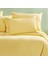 Bedding Plain Battal Boy Ranforce Yıkamalı Nevresim Takımı - Sarı 2