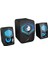 RMS-175BT 2+1 5W*2 Bluetooth+Usb-Tf-Fm Rainbow Aydınlatmalı Gaming Speaker 3