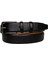 Kaliteli Deri Siyah Klasik Kumaş Pantolon Kemeri 3.5 cm 1
