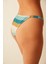 Çok Renkli Çizgili Simli Nature Side Bikini Altı 2