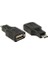 Ti-Mesh USB A F - Mikro 5p M - Nickel/black 1