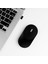 Kablosuz 2.4g + Bluetooth Çift Mod Fare Dizüstü Bilgisayarlar Için Taşınabilir Ergonomik Sessiz Fareler Pc - Siyah 4