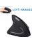 Pille Çalışan Sol El Kablosuz Fare Ergonomik Dikey Bilgisayar Oyun Fareleri 800/1200/1600 Dizüstü Bilgisayar Için Dpi 2