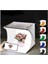 Beyaz Puluz LED Işıklı 5 Farklı Arka Plan 3 Boyutlu Ürün Çekim Çadırı 20X20 cm 1