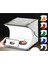 Beyaz Puluz LED Işıklı 5 Farklı Arka Plan 3 Boyutlu Ürün Çekim Çadırı 20X20 cm 2