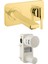 Vitra Suit L A4248623 Ankastre Lavabo Bataryası Seti, Altın 1