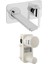 Vitra Suit L A42486 Ankastre Lavabo Bataryası Seti, Krom 1