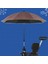 Bebek Arabası İçin Pram Şemsiyesi Uv Işınları Koruma Partisi İçin Parasol Güneşlik Ayarlanabilir Kırmızı (Yurt Dışından) 4