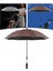 Bebek Arabası İçin Pram Şemsiyesi Uv Işınları Koruma Partisi İçin Parasol Güneşlik Ayarlanabilir Kırmızı (Yurt Dışından) 5