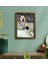Evcil Dostlara Özel Buz Hokeyi Oyuncusu Tasarımlı Portre Doğal Masif Ahşap Çerçeveli Tablo 30X40CM-2 1