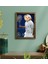 Evcil Dostlara Özel Tenis Oyuncusu Tasarımlı Portre Doğal Masif Ahşap Çerçeveli Tablo 30X40CM-1 1