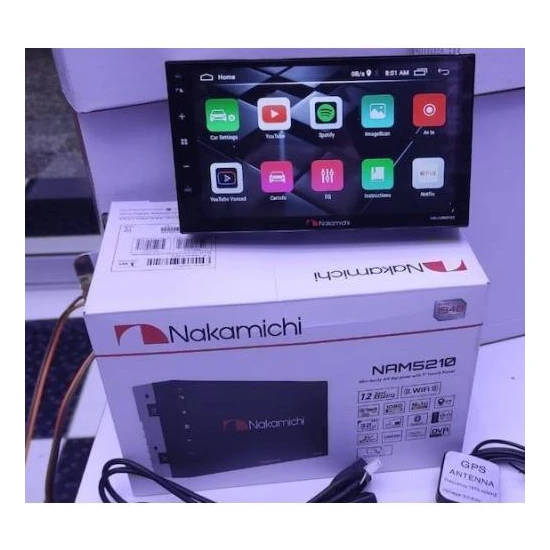 Nakamichi Nam 5230 7inç Full Dokunmatik Android Double Teyp 3gb Ram 32GB Hafıza Ips Ekran