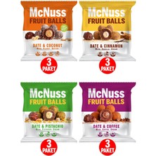 Mcnuss Içi Dolgulu Hurma Topları Tanışma Paketi 40  gr x 12 Paket