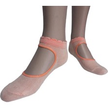 Maruf Shop Kaydırmaz Taban Silikonlu Yoga Pilates ve Spor Çorabı