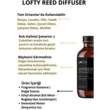 Lofty Amber Romantik Bambu Çubuklu Oda Kokusu 50 ml