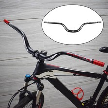 Perfk Mountain Bike Gideri Mtb 31.8mm Yükseltici Çubuk Downhill Bisiklet Bileşenleri 780MM Gümüş (Yurt Dışından)