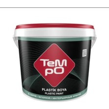 Tempo E-Yıldırım Tempo Plastik 20KG - 10KG Tavan Boyası - Rulo - Örtü - Robot Fırça
