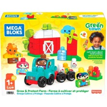 Mattel HDL07 Mega Bloks, Doğa Dostu Çiftlik Seti, 54 Parça,+1 Yaş