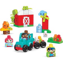 Mattel HDL07 Mega Bloks, Doğa Dostu Çiftlik Seti, 54 Parça,+1 Yaş