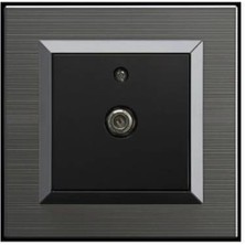 Ovivo Quantum Manyetik Gri Uydu F Konnektör