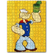 Cakapuzzle Ispanak Şampiyonu Temel Reis 120 Parça Puzzle Yapboz Mdf (Ahşap)