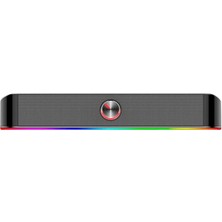 Hp DHE-6003 Kablolu Soundbar Hoparlör RGB Oyuncu Işıklı Touch