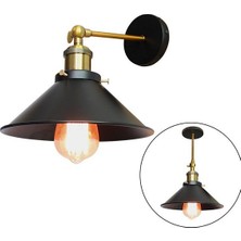 Riolight  Retro  Eskitme Mafsalı Metal Aplik 22 cm