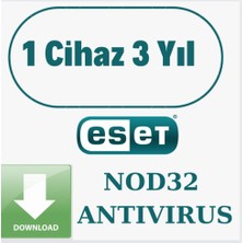 Eset NOD32  -2023- 1 Cihaz 3 Yıl