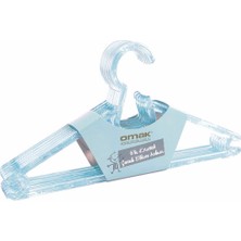 Decobella 12'li Kristal Çocuk Elbise Askısı Bebek Askısı