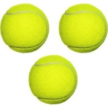 Deniz Sport 3 Adet Sarı Tenis Topu Antrenman Tenis Topu