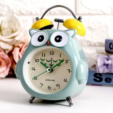 Keyfim Shop Dekoratif Masa Üstü Baykuş Çalar Saat