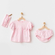 Andywawa AC21799 Milly Ballet 3'lü Bebek Takım Pink