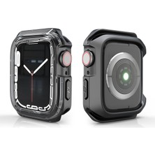 AktarMobile Apple Watch 7 41 mm Uyumlu Kasa Koruyucu Spor Tasarım Premium Gövde Koruma (Önü Açık)