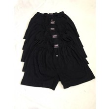 Sedef Yıldızı Erkek Düğmeli Penye Boxer 1094 - 6 Adet