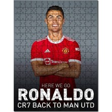 Cakapuzzle Cristano Ronaldo Tekrar Manu'da Görseli 120 Parça Puzzle Yapboz Mdf (Ahşap)