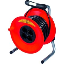 Izeltaş 0741050050 Makaralı Uzatma Kablosu 50 Metre