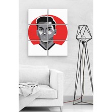 Hero Tasarım Mesut Özdil  BLL1218 6 Parça Ahşap Mdf Tablo NHL5715