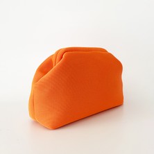Heybes Kadın Turuncu Clutch El Çantası