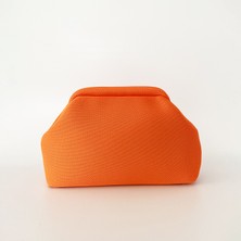 Heybes Kadın Turuncu Clutch El Çantası