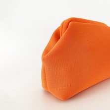 Heybes Kadın Turuncu Clutch El Çantası