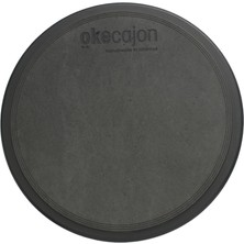 okecajon  ...Practice Pad, 10 Inç, Tek Taraflı, Kauçuk, Drum Pad, Davul Çalışma Pedi, Bateri Pad